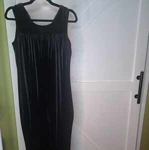 Cherokee Black Suede Jumpsuit